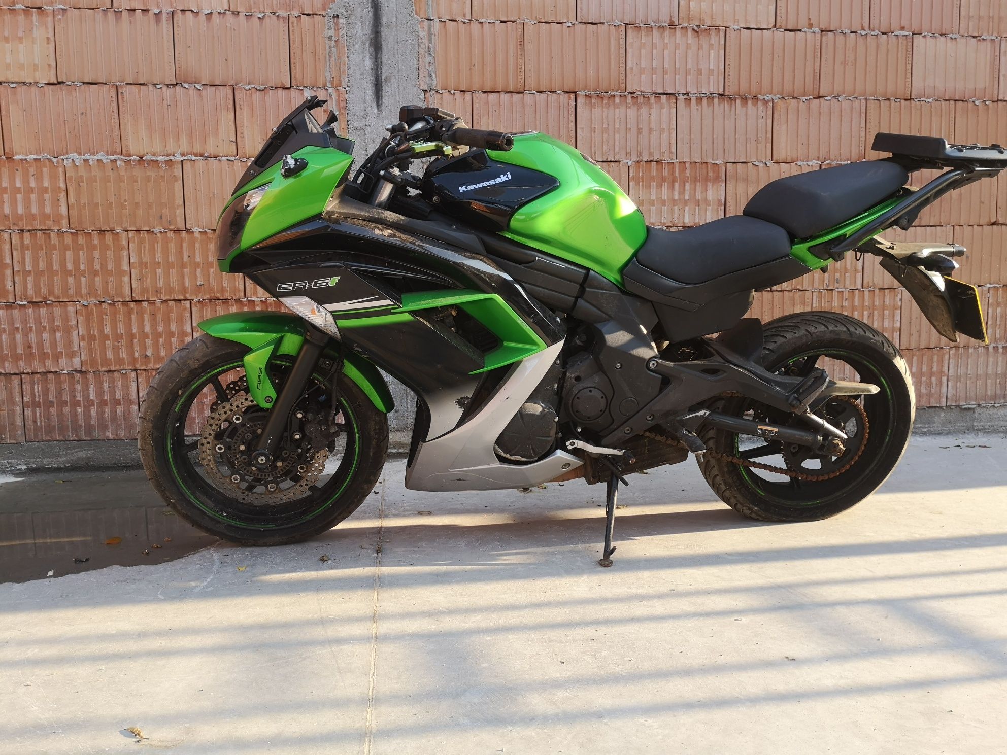 Kawasaki er6f на части