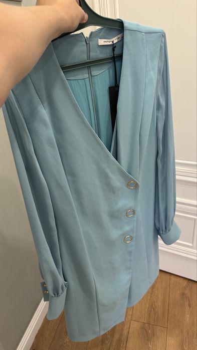 Платье цвет Тиффани от Perspective размер 36