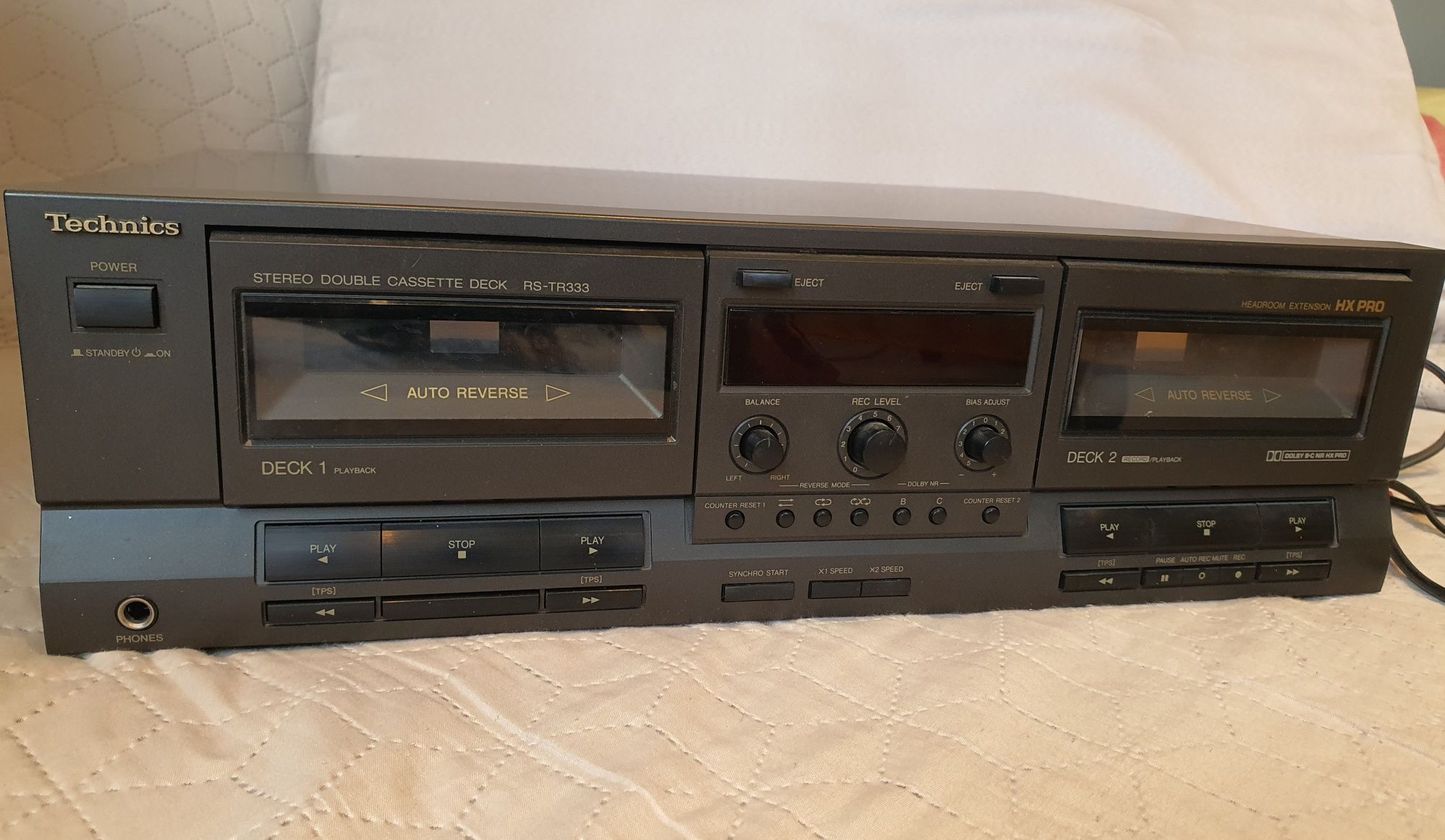 Двукасетъчен японски дек Technics