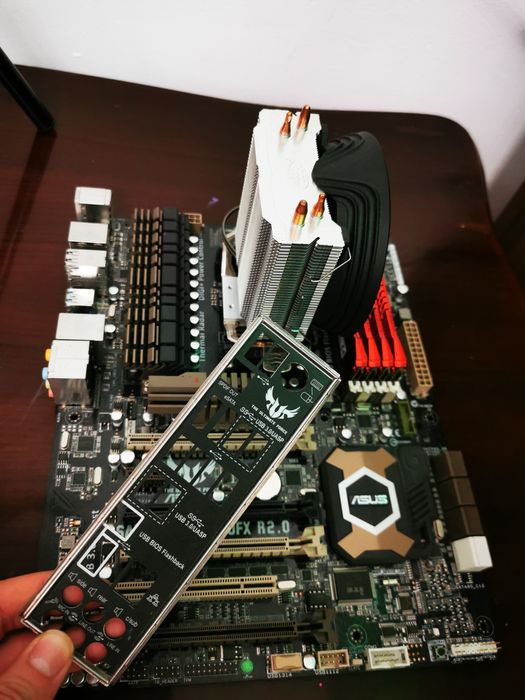 Placa de baza Asus + procesor + RAM