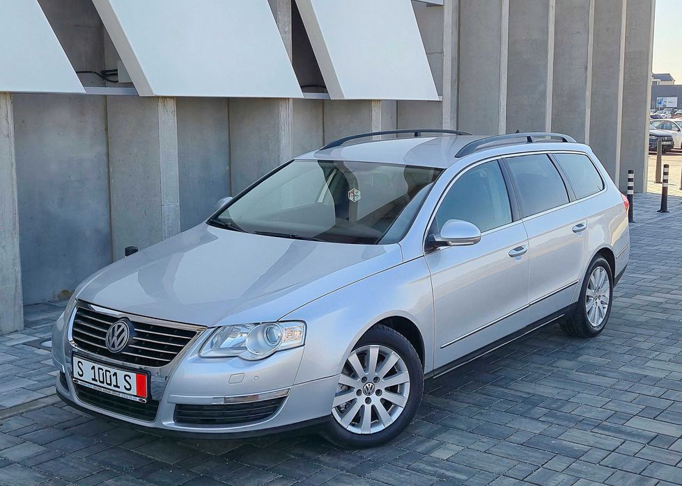 VW Passat B6 2.0tdi  Euro 5 Cutie Man Navy Clima Piele 2010