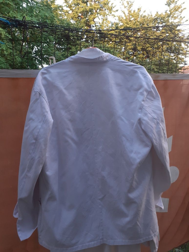 Tunica alba bucatar,chef,bărbați/S,M,XL