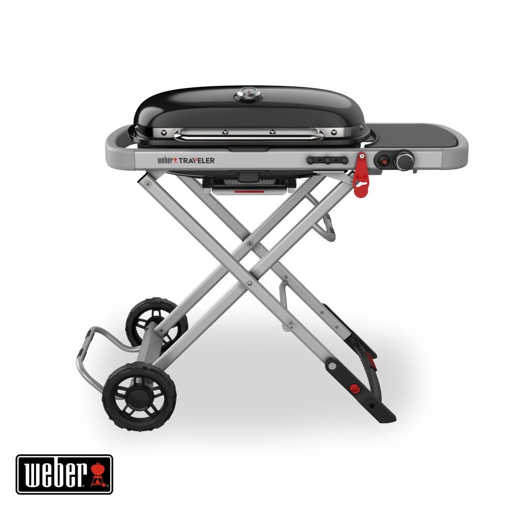 Газово барбекю Газова скара Weber Traveler Black Edition