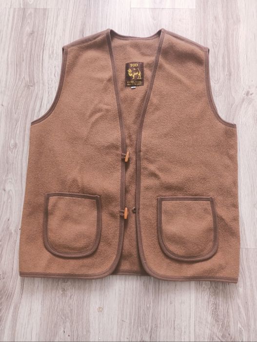 Жилет шерстяной, теплый