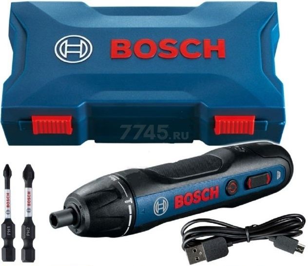 Отвёртка аккумуляторная GO 2 BOSCH Professional