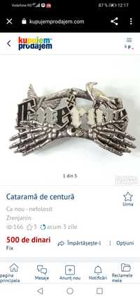 Catarama rock, cap de mort. Made in Italy.