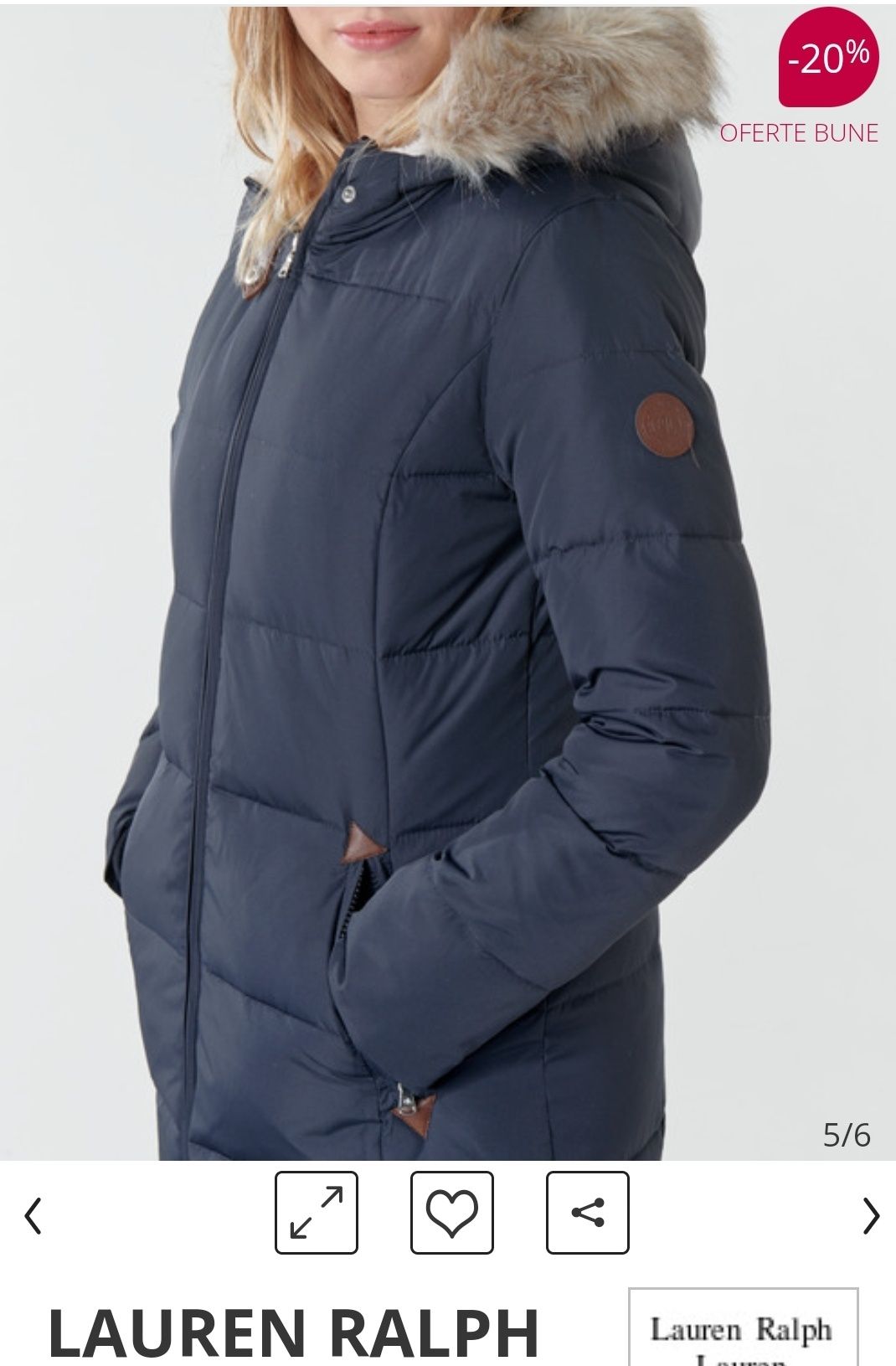 Lauren Ralph Lauren - Geaca de puf/ Palton