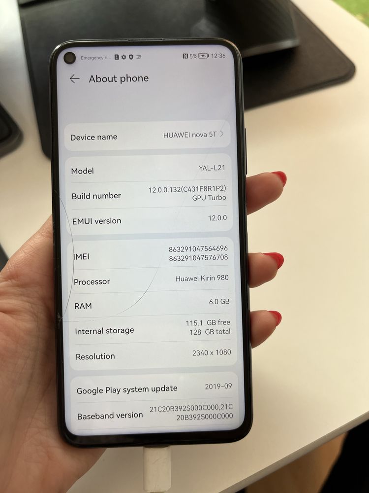 Huawei Nova 5T 128GB