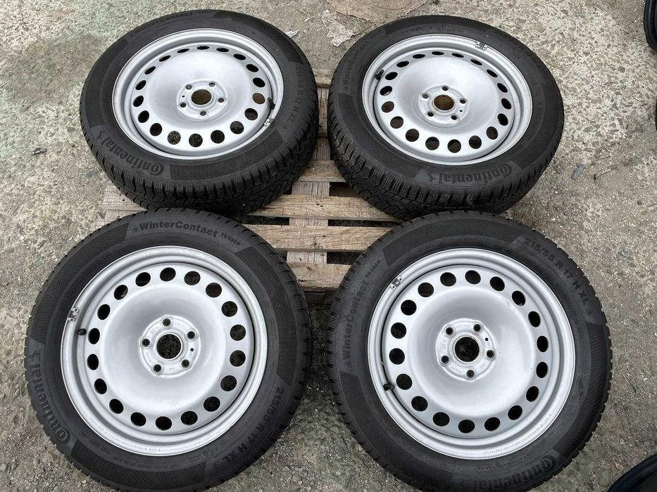 17 Джанти 5х112 Volkswagen Caddy Ford 6,5J et49 Continental 215/55/17