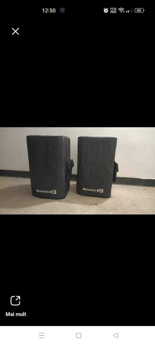 Boxe active Montarbo noi în garanție 12"