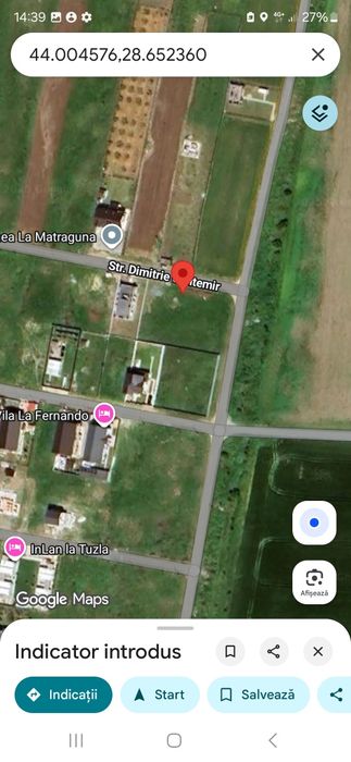 Teren intravilan Castelu de Apa Tuzla