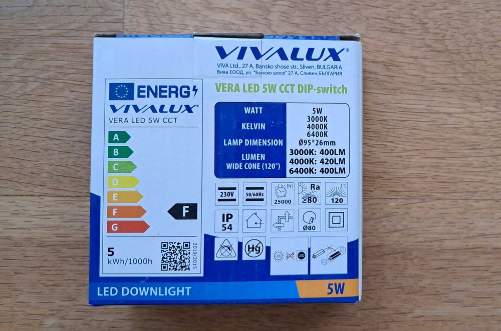 Луни Vivalux Vera Led - 4 броя