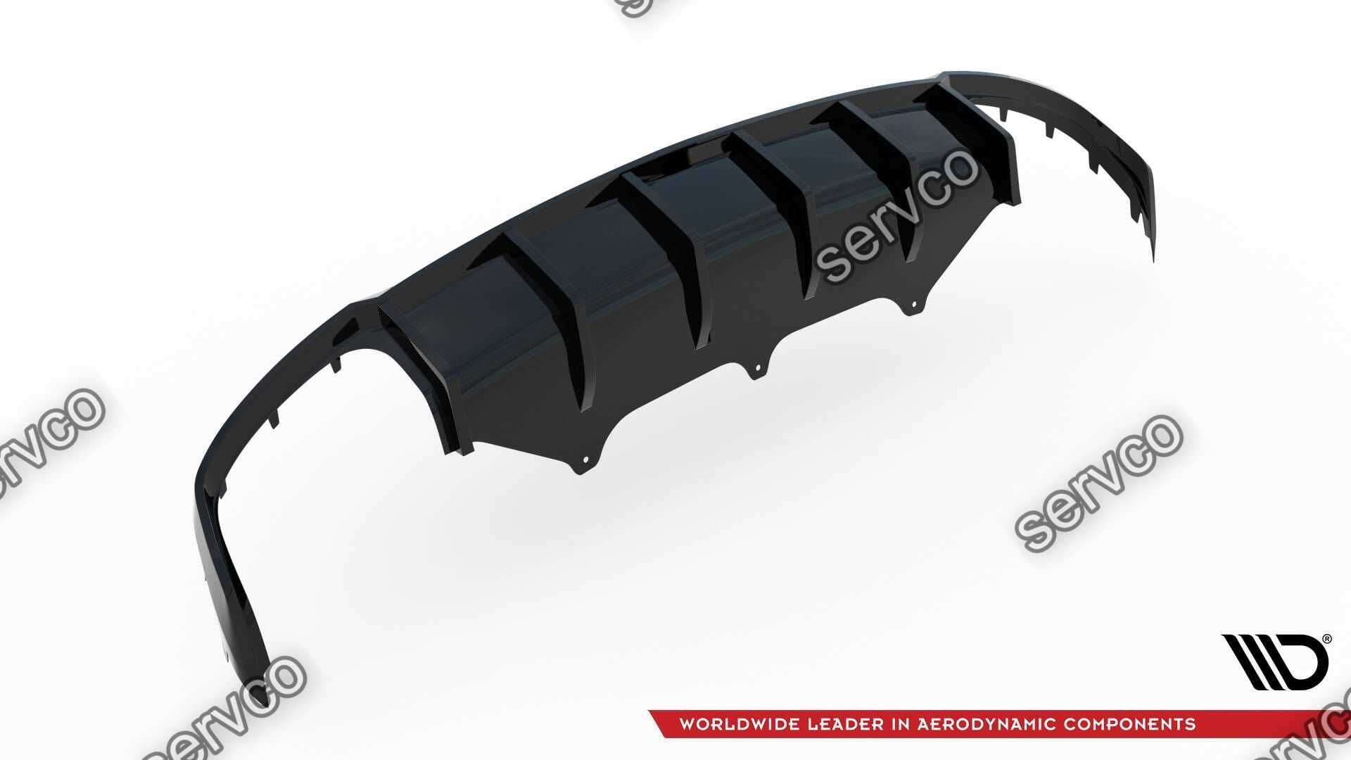 Prelungire difuzor bara spate Audi S7 C7 12-14 v11 Maxton Design