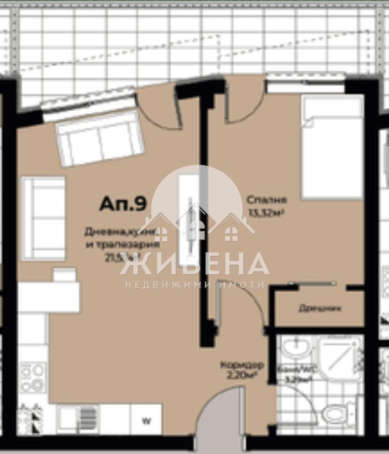 Продава 2-стаен апартамент, Акт 16, кв. Победа