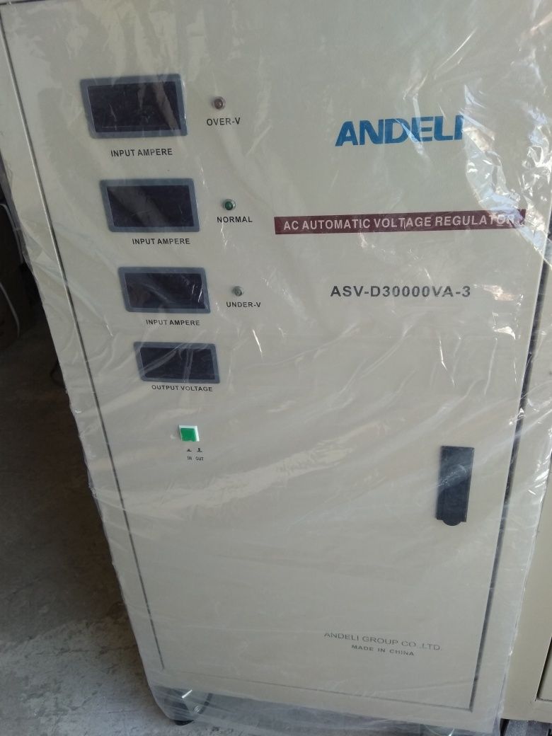 Продается стабилизаторы напряжения 50000kva Andeli