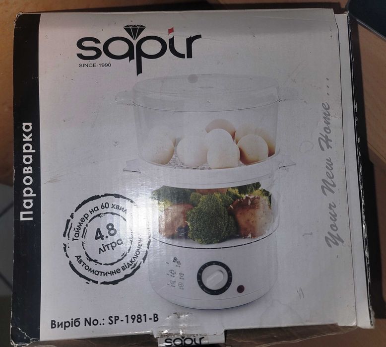 Уред за готвене на пара Sapir SP 1981 B