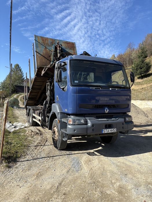 Renault kerax 6x4 abrollkiper macara epsilon