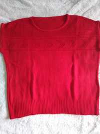 Bluza cochetă dame, pe roșu, mărimea L