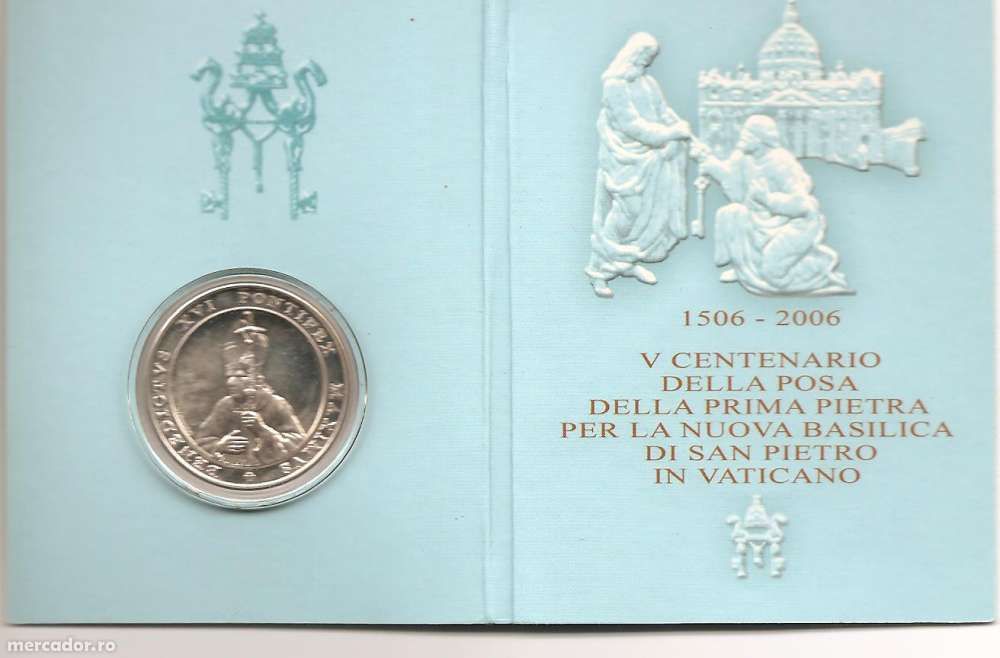 Vatican al-v-lea centenar argint