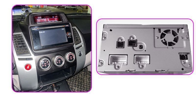 MITSUBISHI PAJERO SPORT 2 L200,Triton 2005/2016 Андроид Навигация,9151