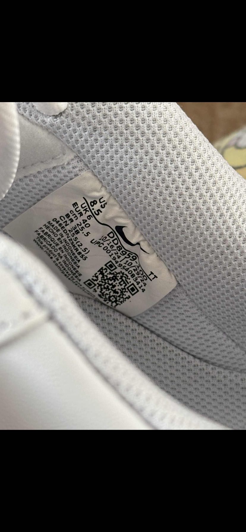 Чисто нови оригинални маратонки unisex Nike air max 1