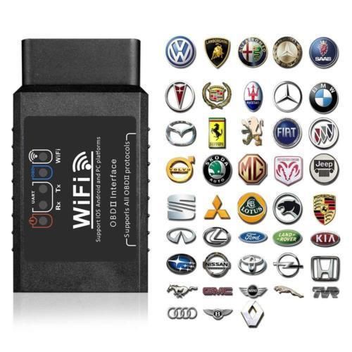 Elm327 wifi obd2 диагностичен тестер/скенер за кола поддръжка ...