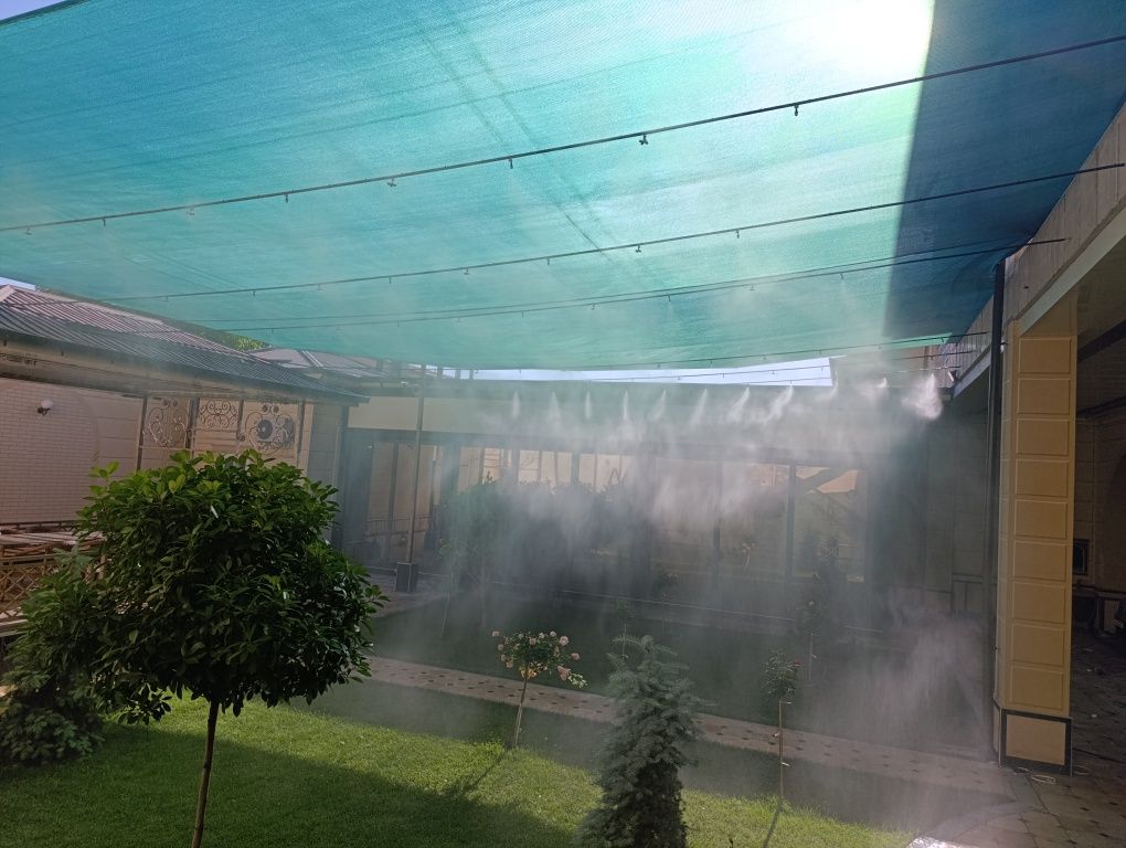 Mikroklimat va soya setka ustanovka