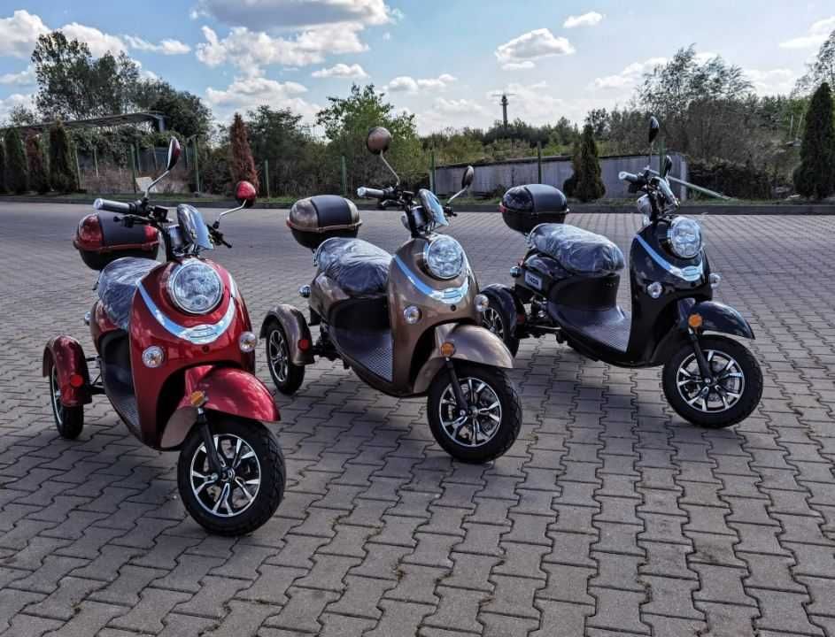 Triciclu electric Thor Spyder rosu maro negru Agramix noi