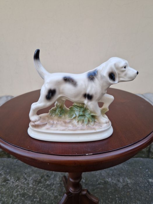 Страхотна антикварна английска порцеланова фигура статуетка