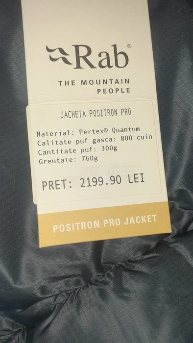 Geaca puf Rab Positron Pro