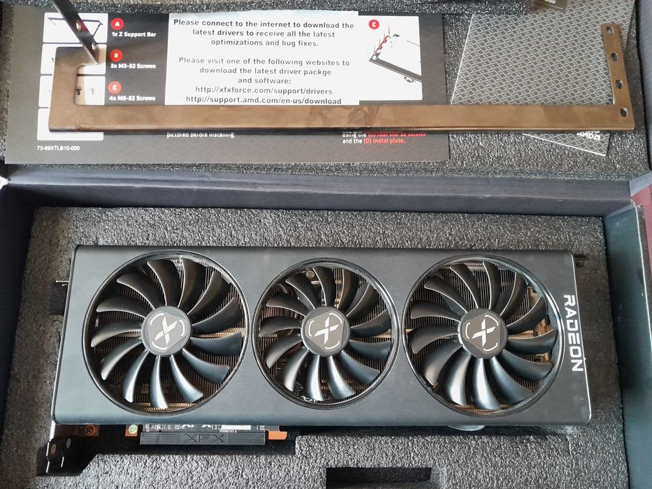 Видеокарта XFX SWFT RX6800XT 16GB