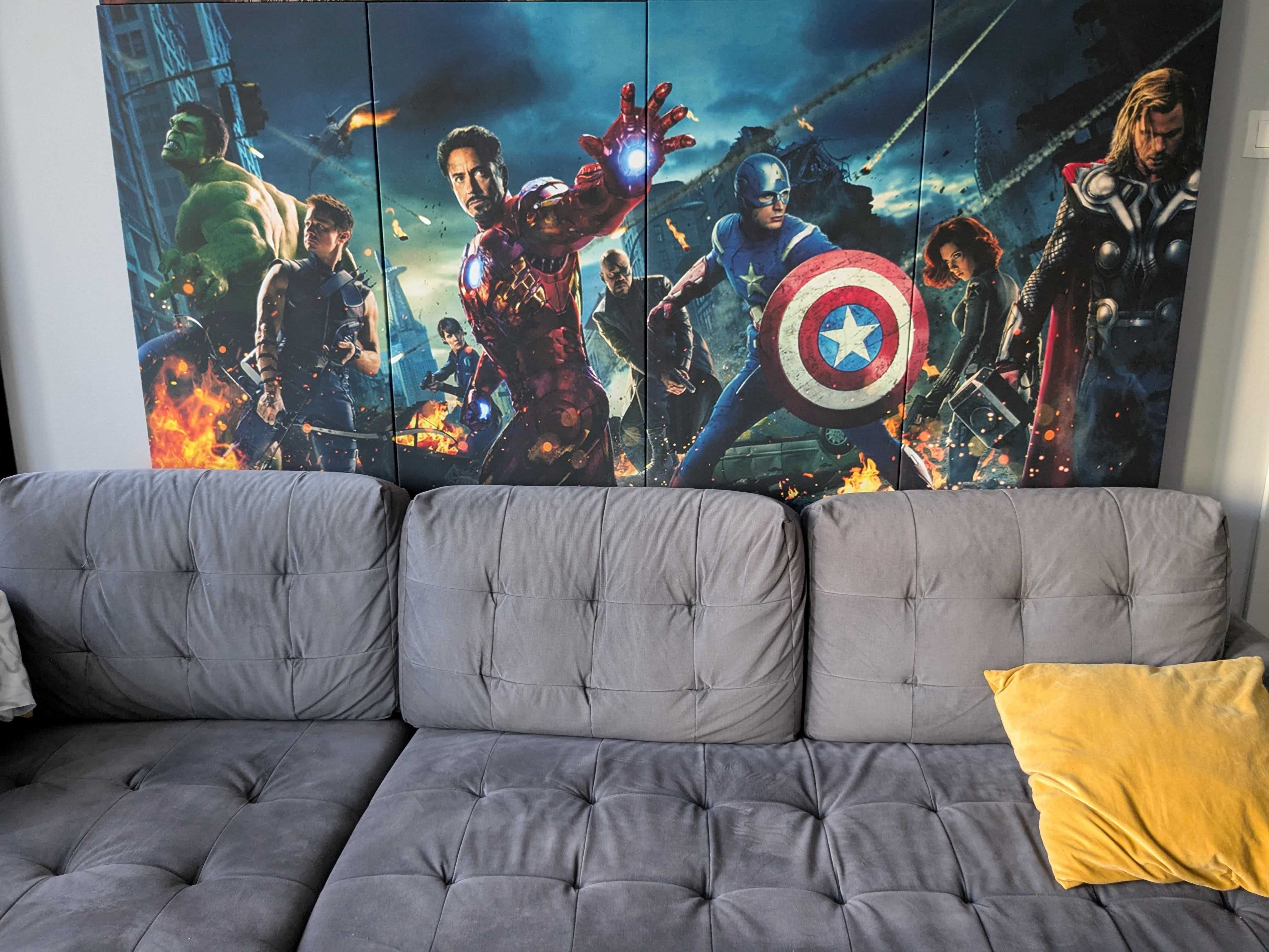 4x Panouri acustice Absorbers The Avengers Addictive Sound 100x50x11cn