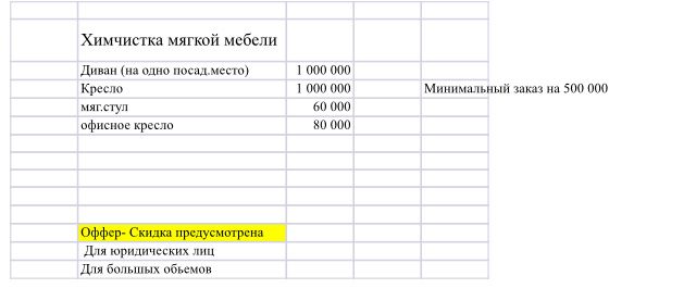 Химчистка мебели | химчистка дивана | химчистка офисное кресло