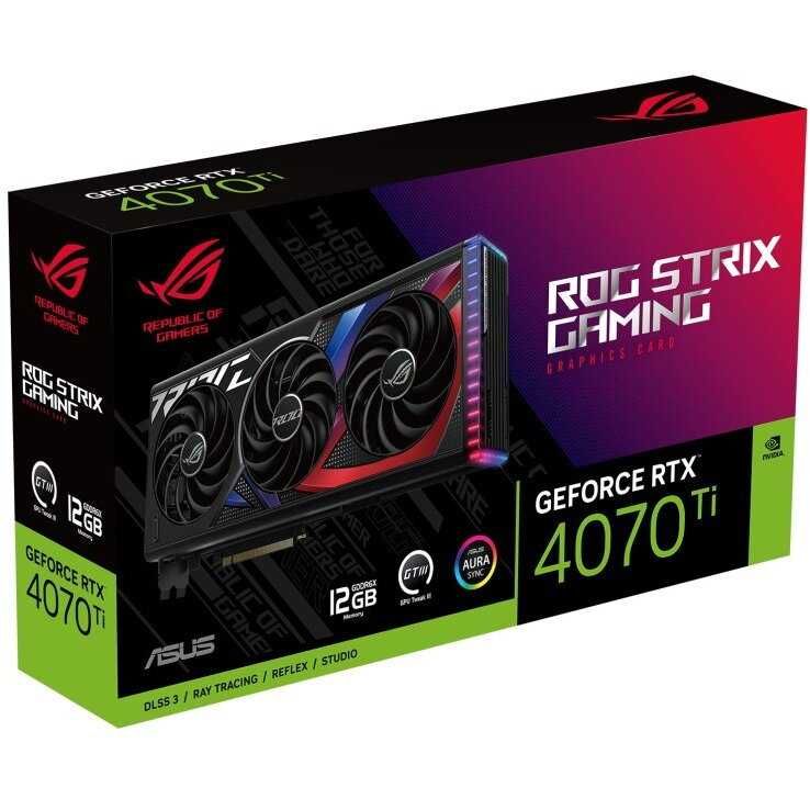 ASUS GeForce RTX 4070 Ti 12GB GDDR6X (ROG-STRIX-RTX4070TI-12G)