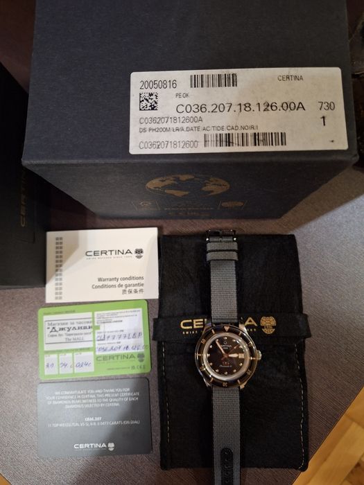 Часовник Certina