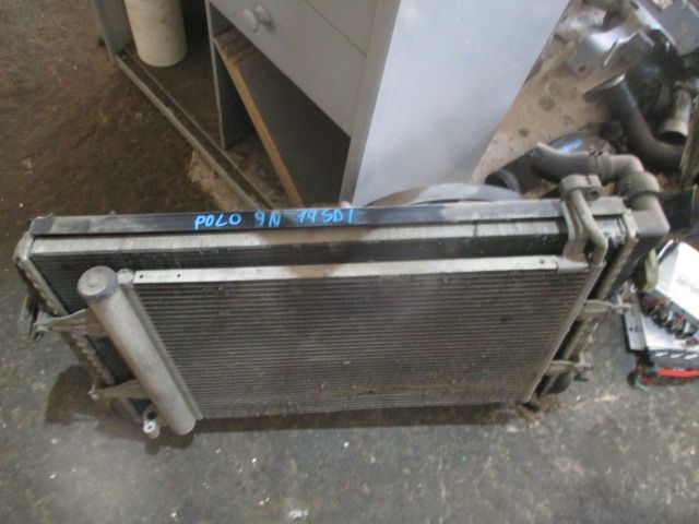 Radiator racire ac ventilatoare Vw Polo 9n2 Seat Fabia motor 1,9 SDI