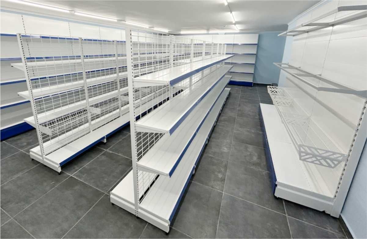 Торговое оборудование, витрины прилавки склад архив