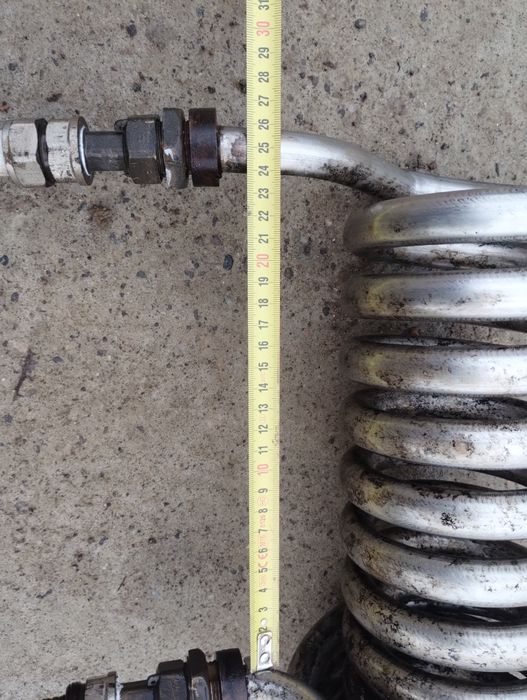 Spirală din Inox dimensiuni 60 pe 20 cm... Stare bună