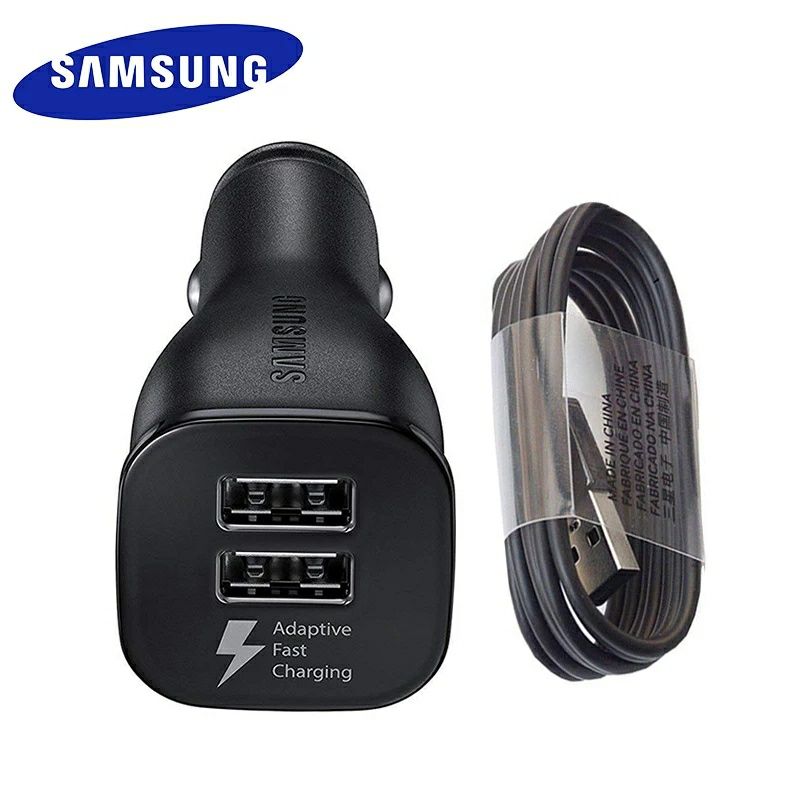 Incarcator auto SAMSUNG, fast charging,  micro USB si tip C