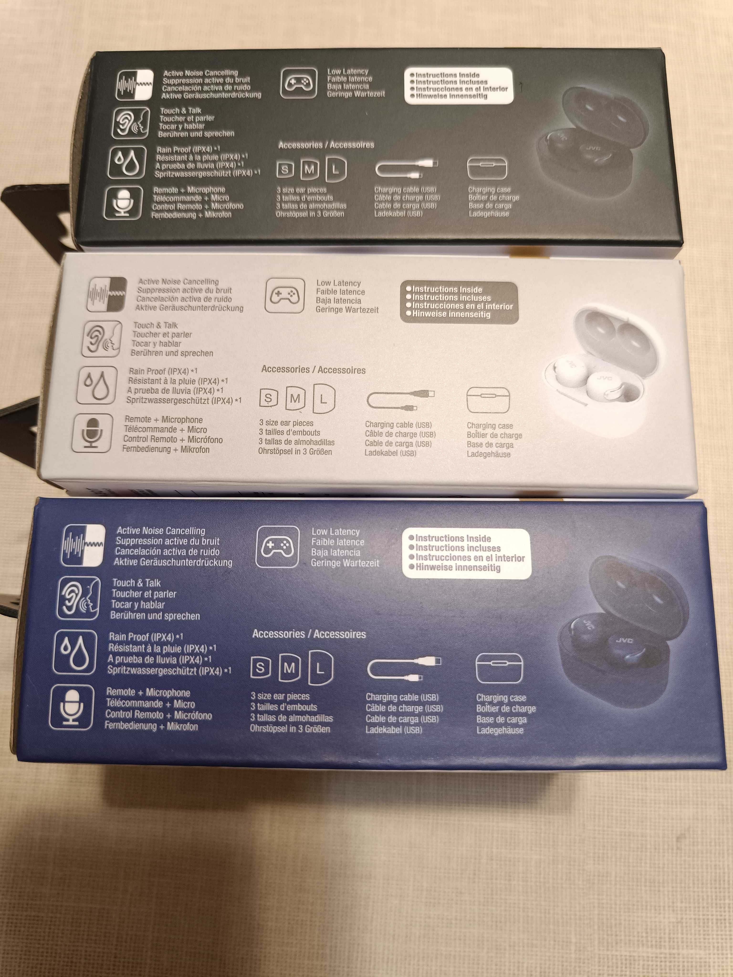 Casti True Wireless JVC HA-A30T Bluetooth Microfon, noi garantie 2 ani