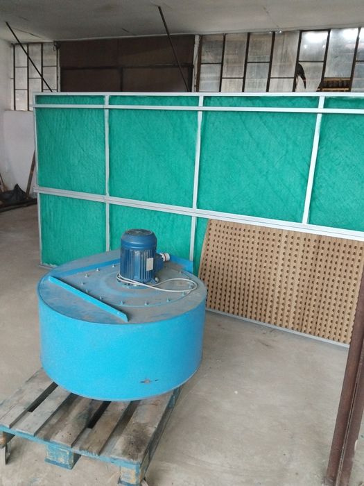 Cabina de vopsit tâmplărie 4m