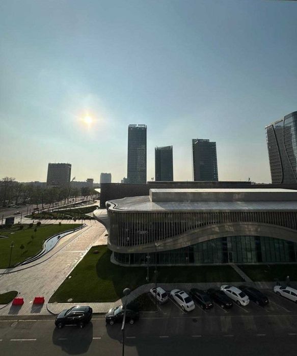 "СРОЧНО Очень‼️ Nest one Коробка 40м2 Вид на Хилтон Ташкент Сити‼️