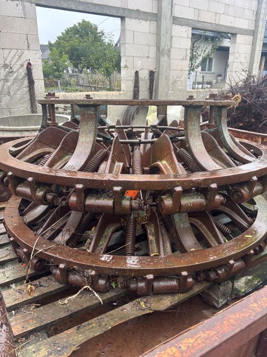 Roți metalice pentru tractor , ajutător la pădure , mlaștină , orez