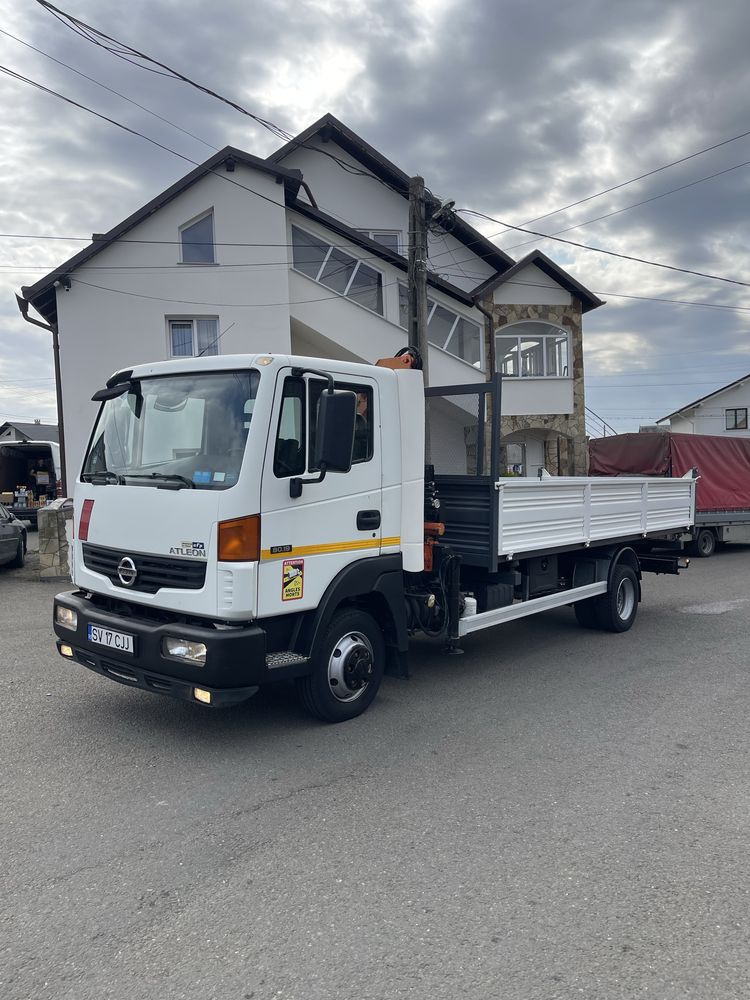Nissan Atleon 80-19 basculabil+macara