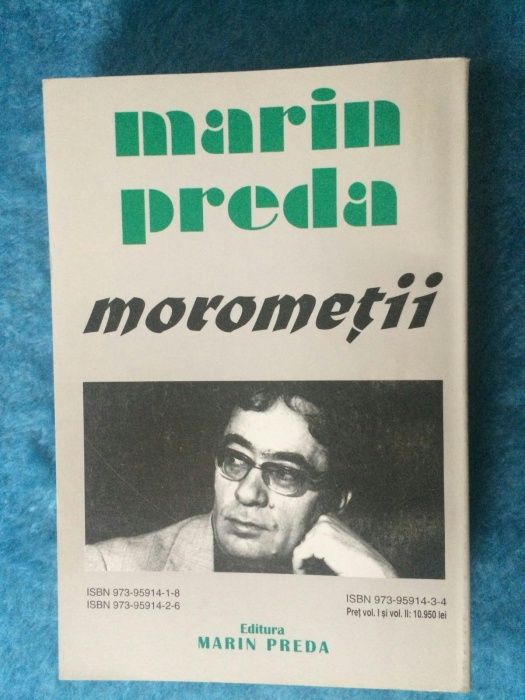 Morometii - Marin Preda, vol. 1, 2