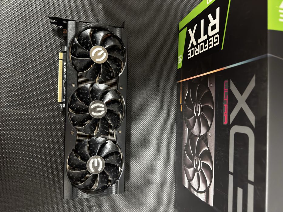 Placă video EVGA RTX 3070 XC3 Ultra 8GB GDDR6 Gaming PC