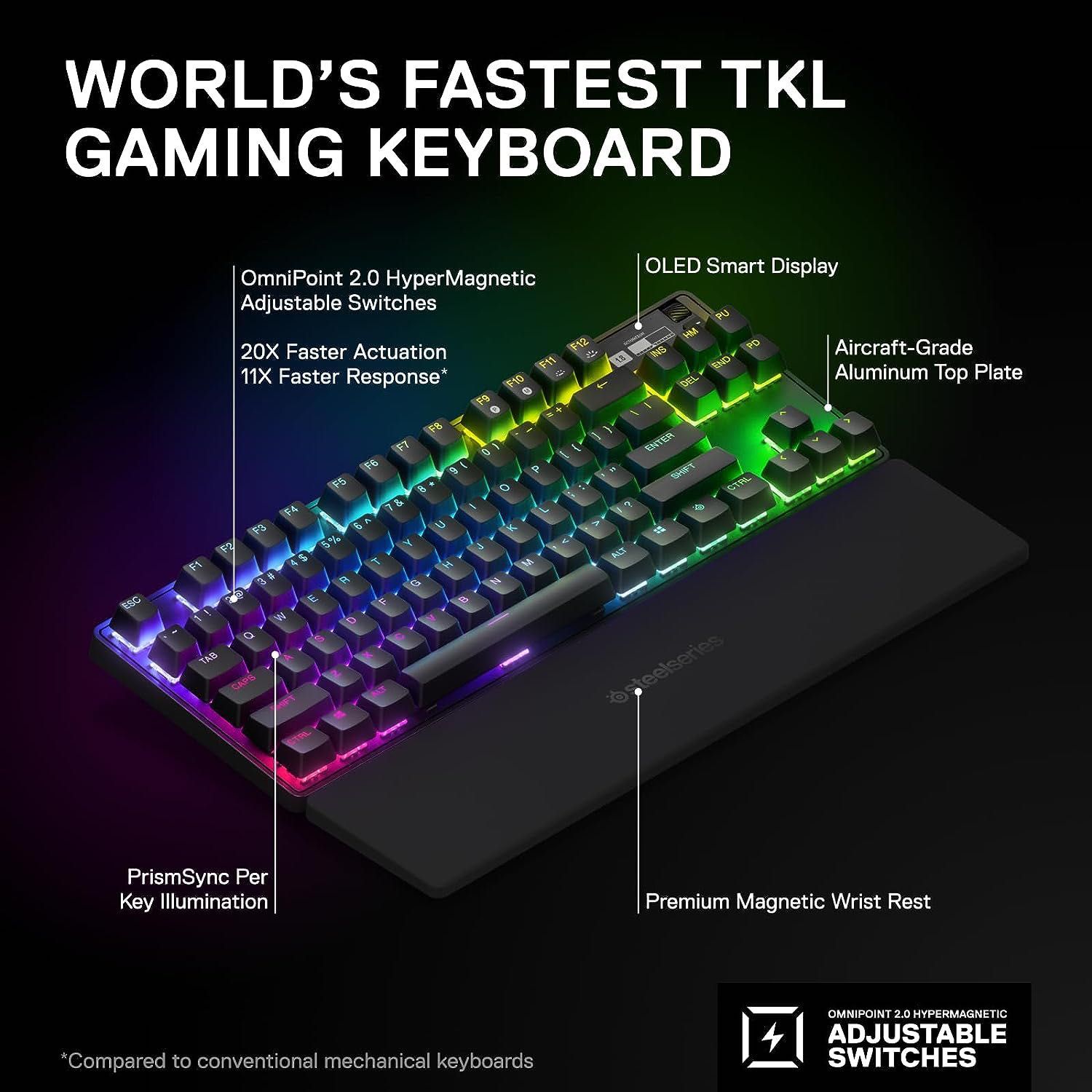 SteelSeries Apex Pro TKL  2023 (новый запечатанный)