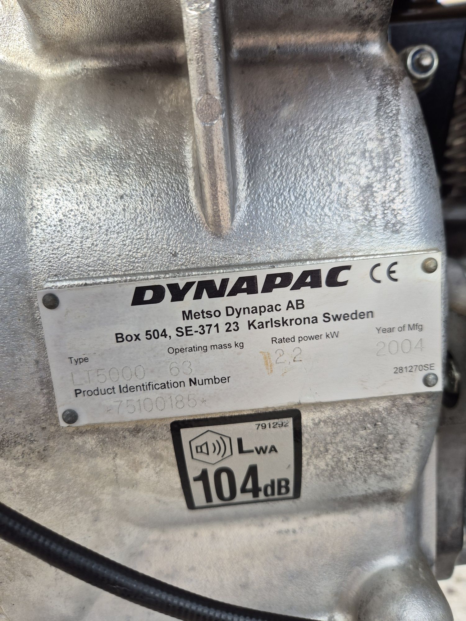 Mai comactor DYNAPAC