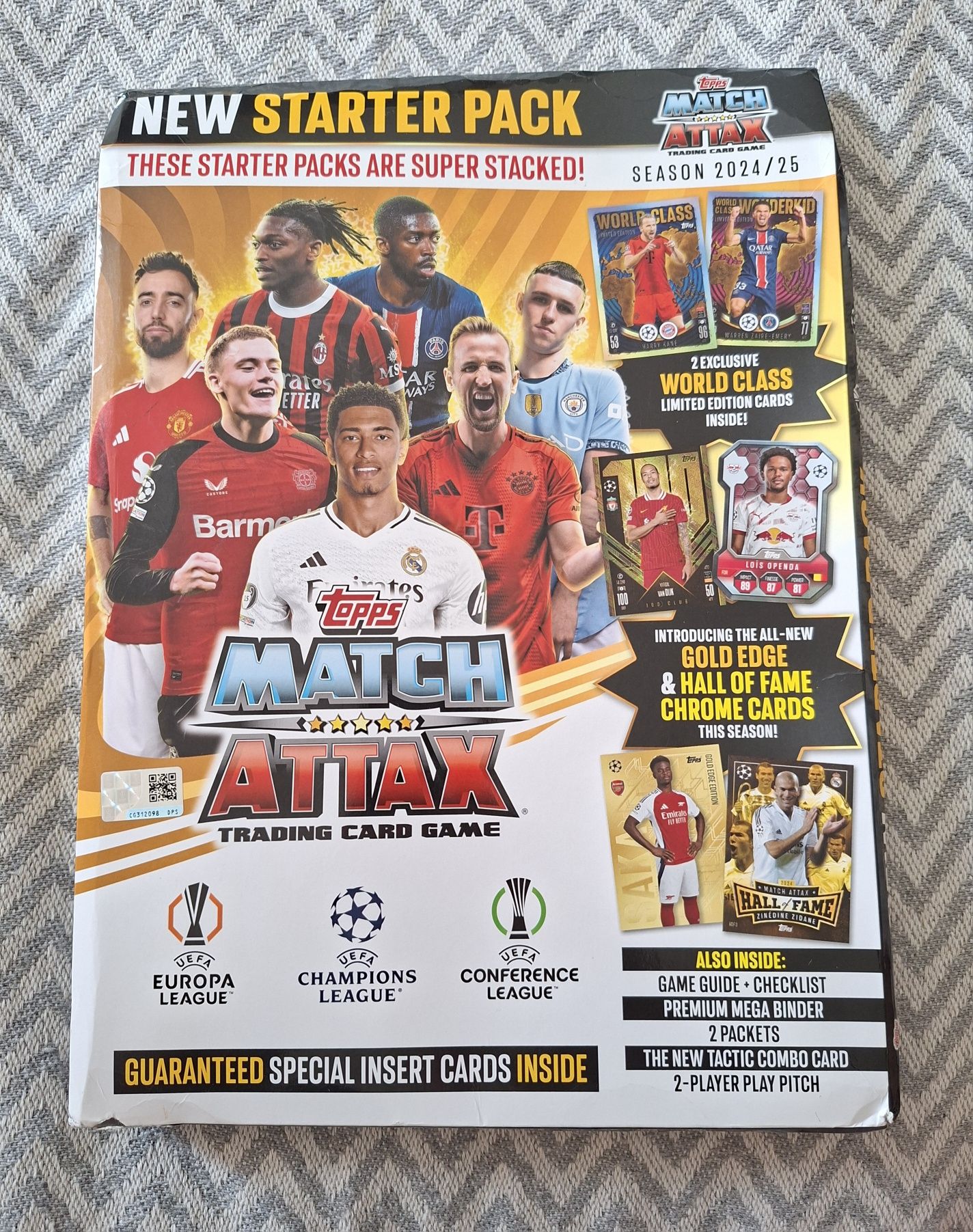 Стартов пакет Topps Match Attax за сезон 2024/25