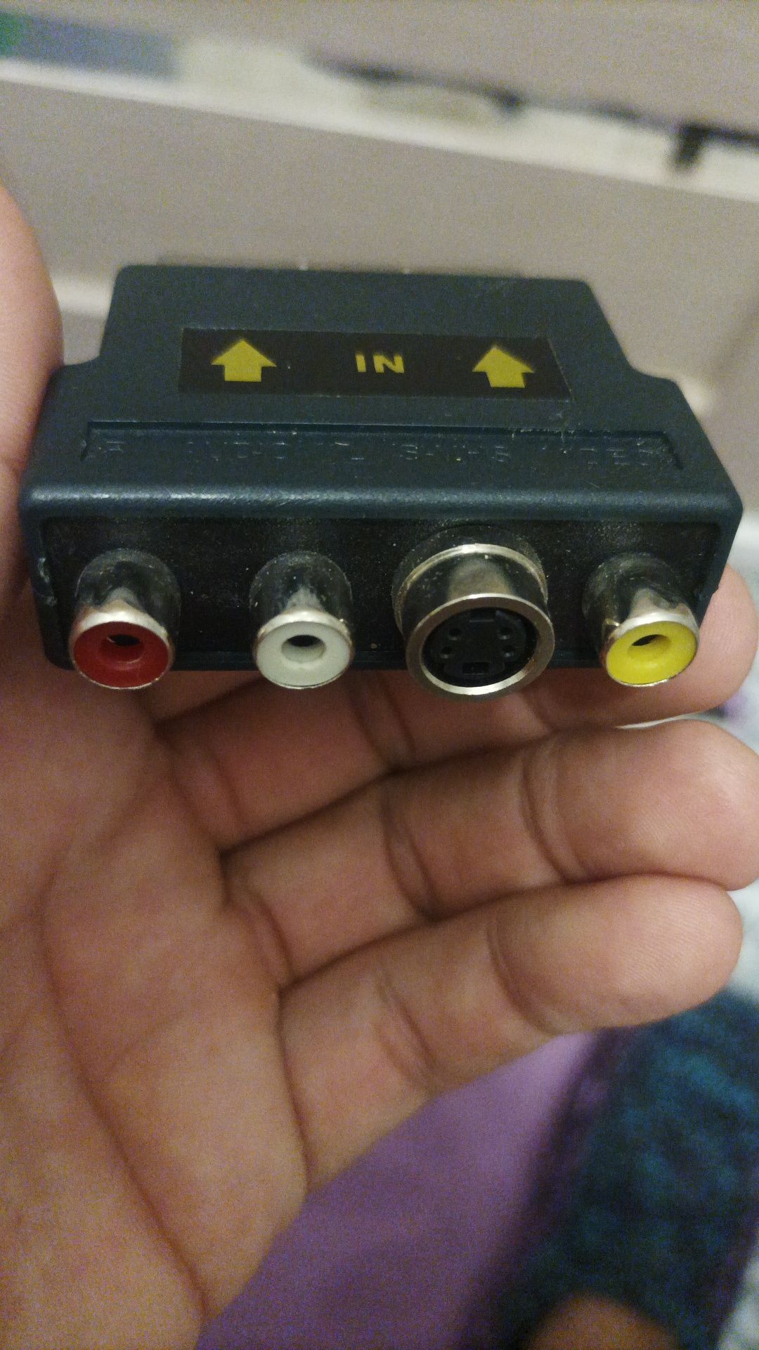 Переходник Scart (Скарт) на колокольчики